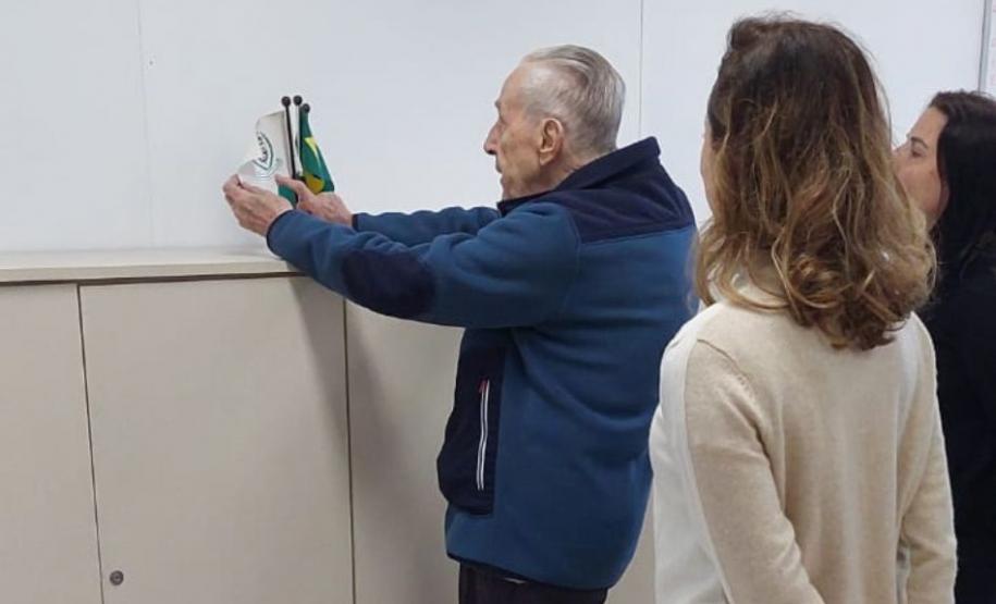 ESPC recebe visita do Professor Ernani Costa Straube