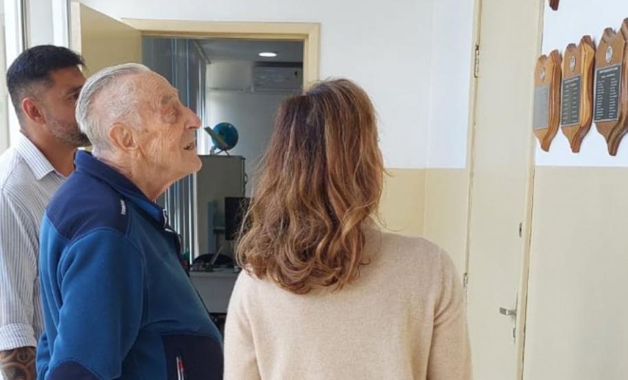 ESPC recebe visita do Professor Ernani Costa Straube