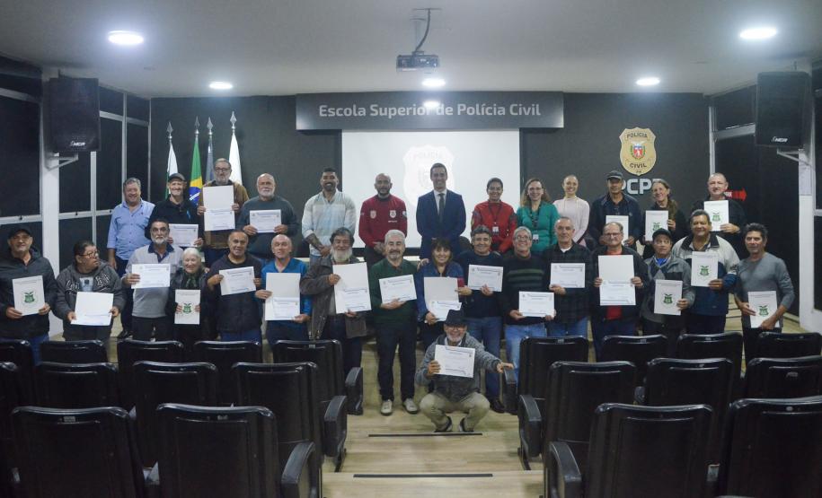 ESPC realiza Curso de Simulador e Atendimento Pré-Hospitalar em Combate para policiais civis aposentados