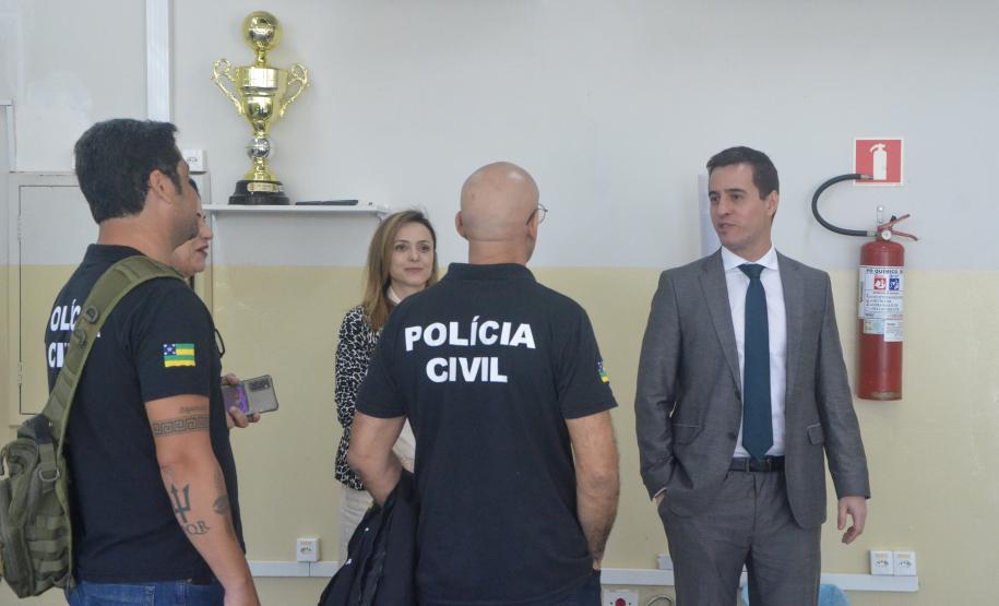 ESPC recebe visita de Policiais Civis de Sergipe