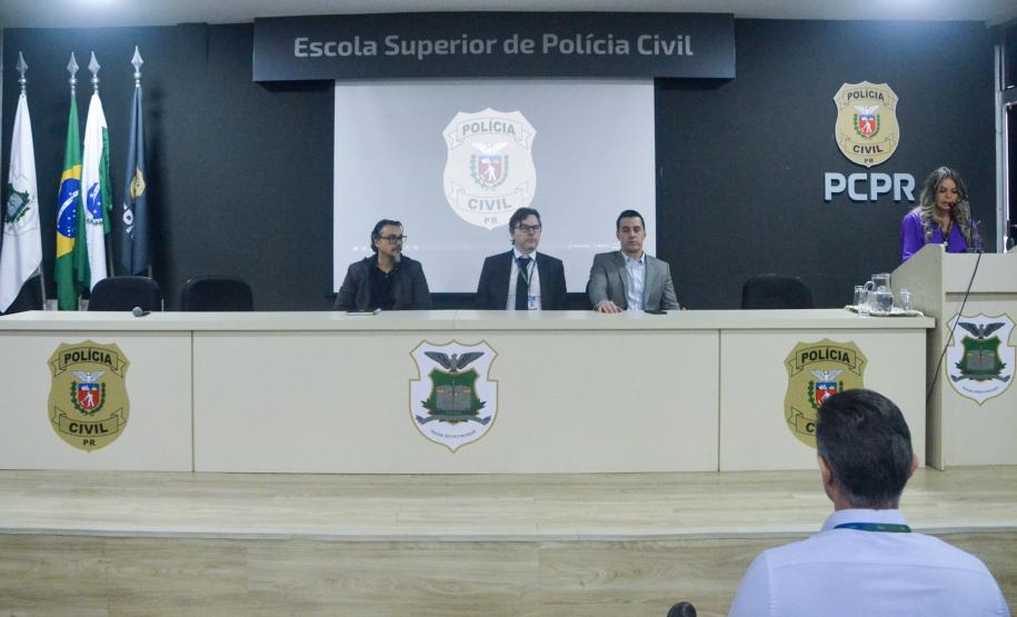 ESPC realiza instrução em parceria com a Polícia Científica do Paraná