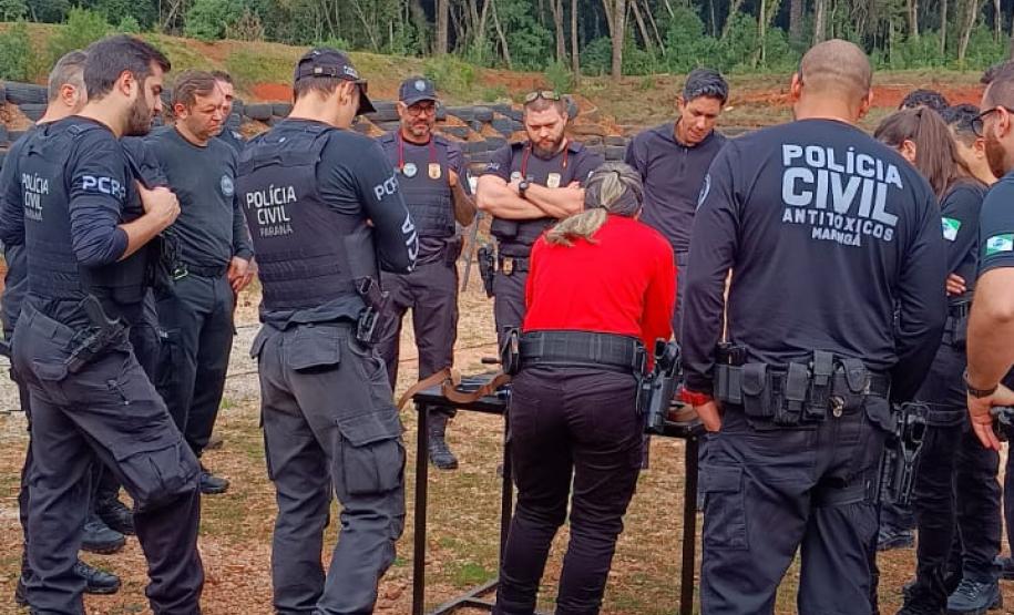 ESPC realiza Curso de Extensão para Habilitação no Manuseio de Armas Longas – Fuzil para policiais lotados no interior