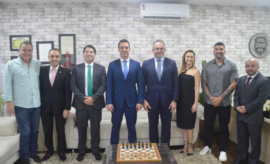 ESPC recebe a visita do Diretor da Escola Judicial do Paraná – EJUD-PR