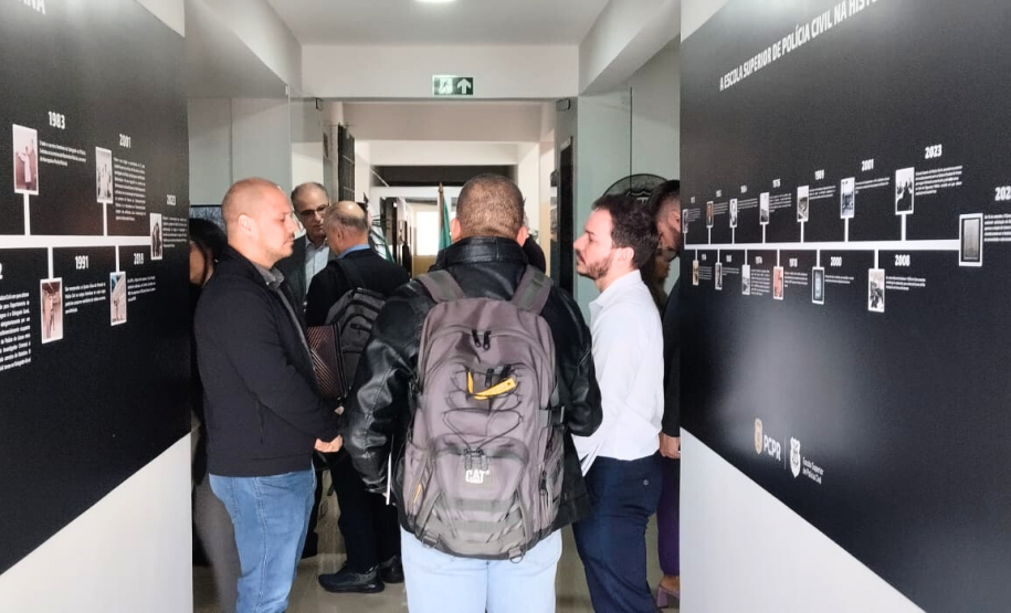 Centro Histórico Ernani Costa Straube recebe visita do Delegado-Geral