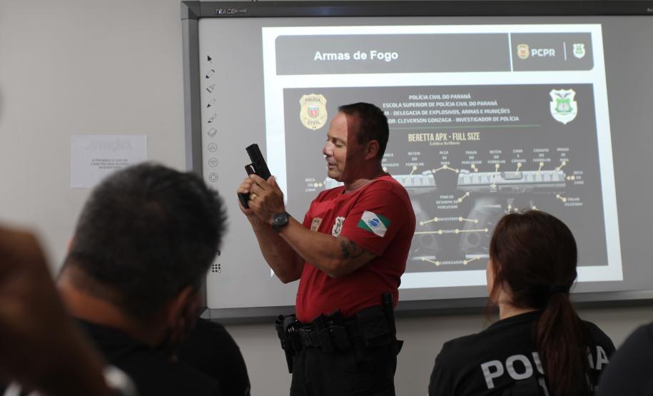 ESPC-PR Realiza Curso de Operador Beretta APX em Curitiba