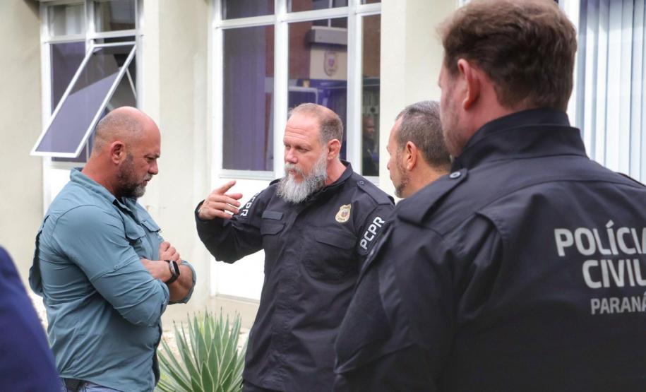 ESPC-PR recebe a visita do Secretário de Segurança