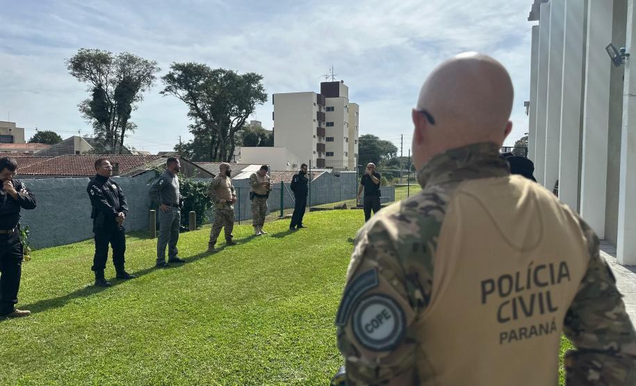 ESPC-PR é sede do primeiro curso de capacitação de policiais para utilização dos armamentos não letais