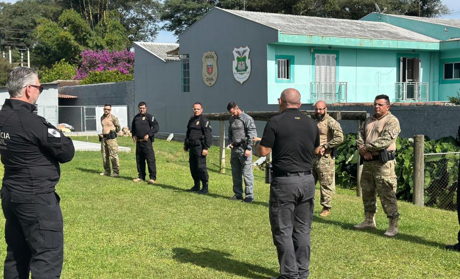 ESPC-PR é sede do primeiro curso de capacitação de policiais para utilização dos armamentos não letais