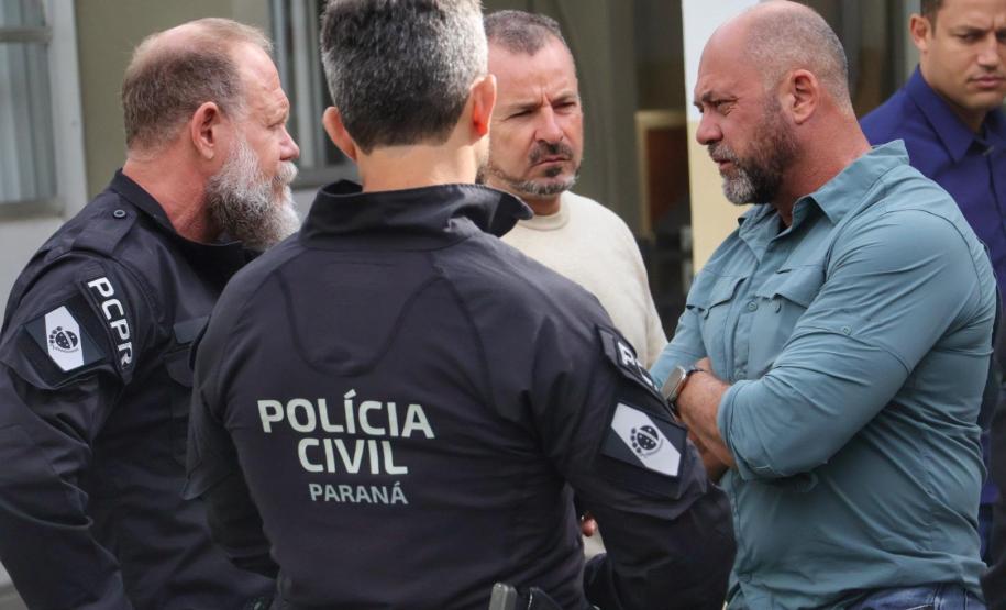 ESPC-PR recebe a visita do Secretário de Segurança