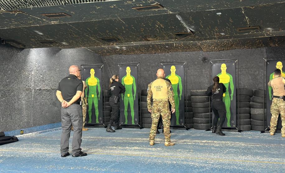 ESPC-PR é sede do primeiro curso de capacitação de policiais para utilização dos armamentos não letais