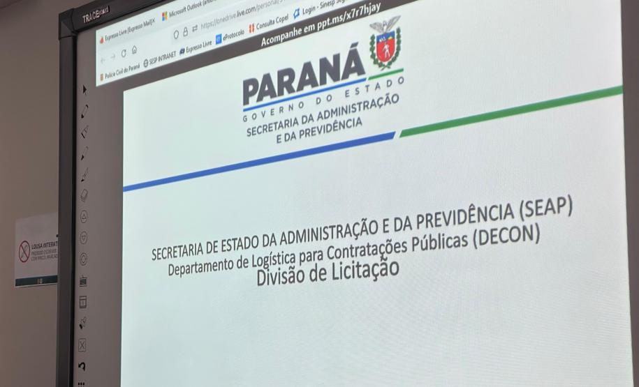 ESPC-PR promove curso sobre a aplicação da Nova Lei de Licitações
