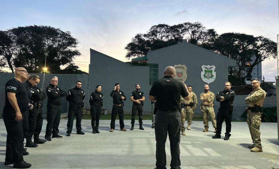 ESPC-PR é sede do primeiro curso de capacitação de policiais para utilização dos armamentos não letais