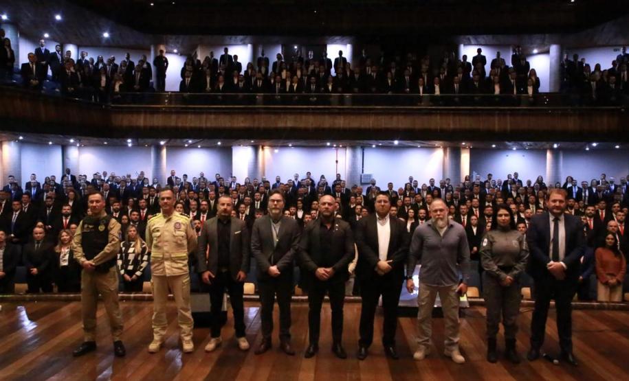 PCPR inicia curso de formação para 560 novos policiais civis em Curitiba