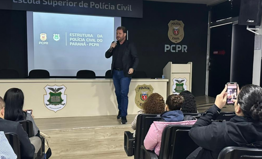 ESPC-PR recebe visita dos alunos do curso de Direito da Gran Faculdade