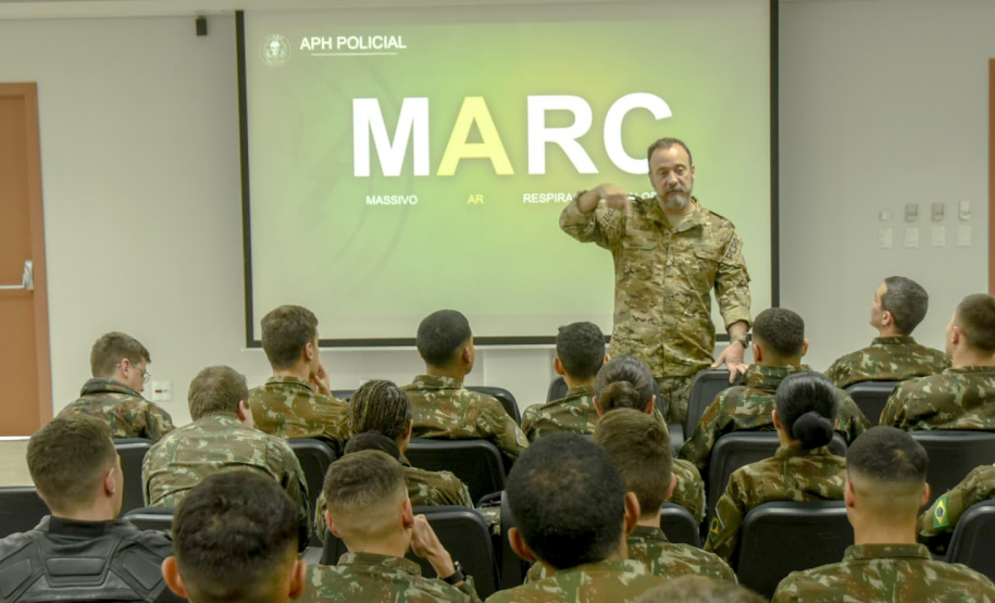 PCPR capacita membros do Exército Brasileiro em APH de Combate - Protocolo MARC 1