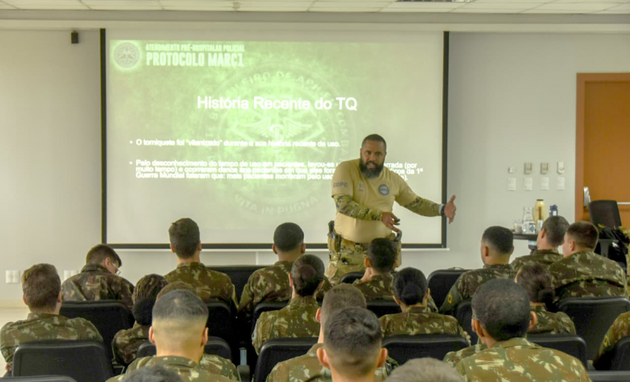 PCPR capacita membros do Exército Brasileiro em APH de Combate – Protocolo MARC 1