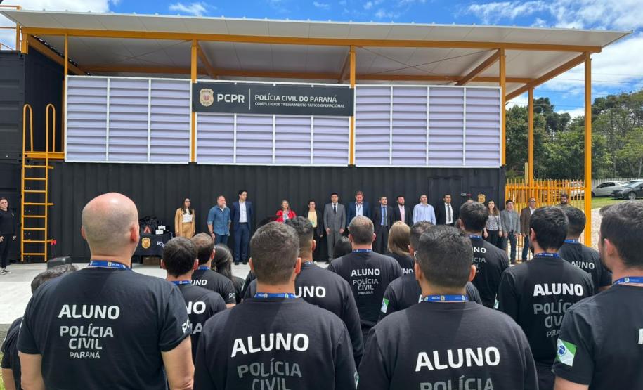 Com estrutura inédita e moderna, PCPR inaugura Complexo de Treinamento Tático Operacional