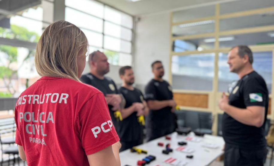 ESPC-PR capacita primeira turma descentralizada de instrutores para docência no uso de Taser 10