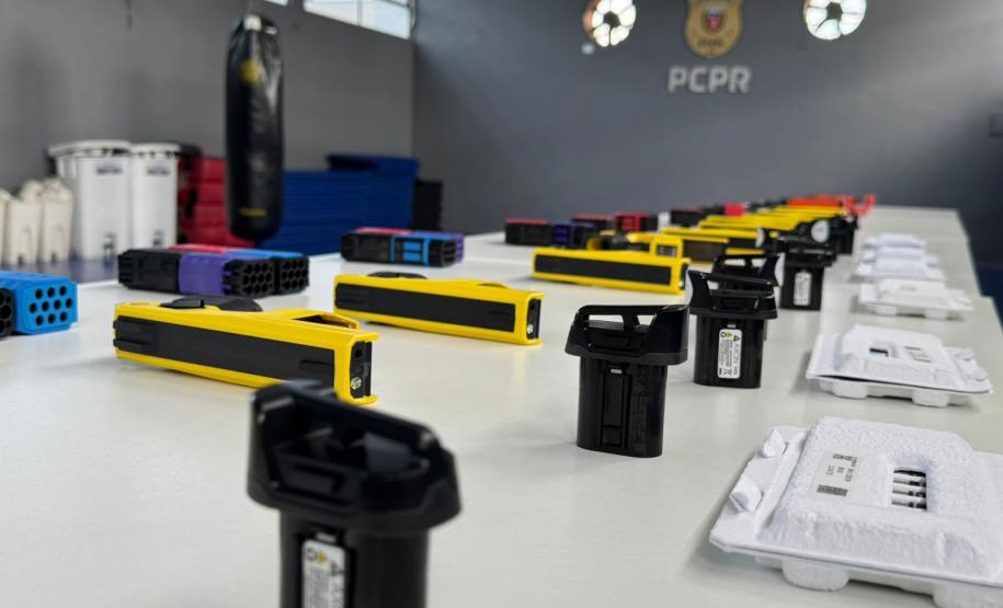 ESPC-PR capacita primeira turma descentralizada de instrutores para docência no uso de Taser 10