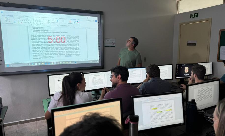 PCPR capacita policiais em técnicas avançadas de investigação financeira e telemática