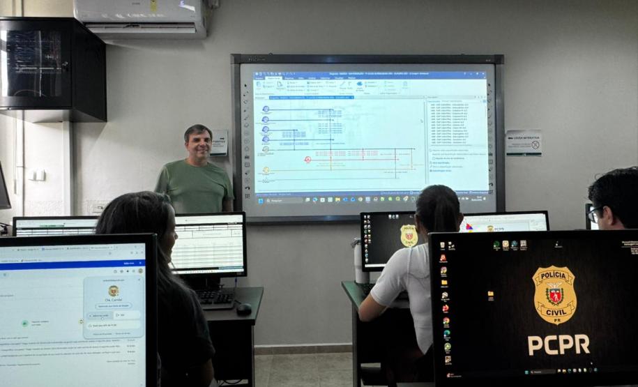 PCPR capacita policiais em técnicas avançadas de investigação financeira e telemática