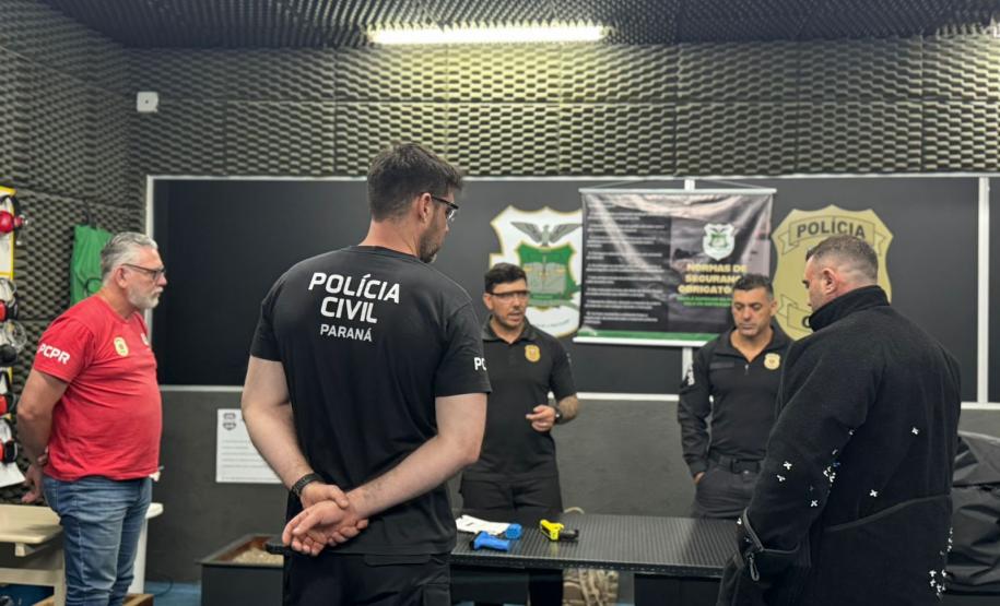 ESPC-PR capacita primeira turma descentralizada de instrutores para docência no uso de Taser 10