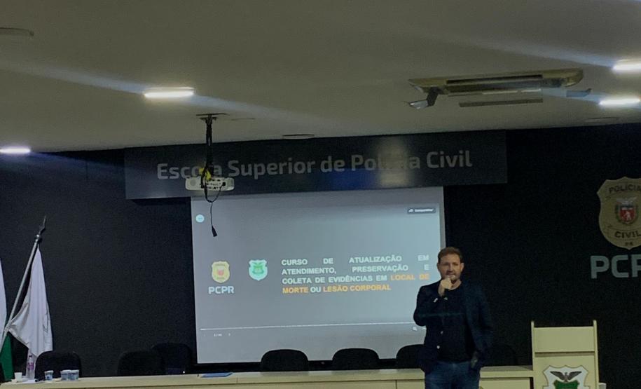 ESPC-PR capacita 230 policiais civis em técnicas de atendimento e coleta de evidências