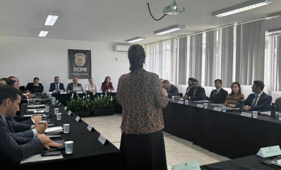 PCPR realiza 5º Encontro Técnico de chefes de DHPPs e debate investigação de homicídios