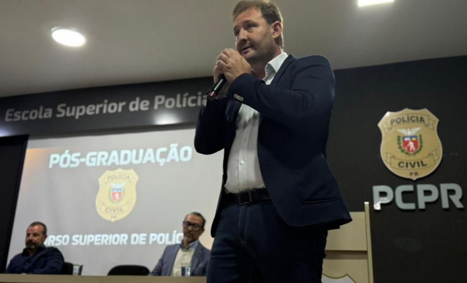 ESPC-PR inicia pós-graduação para delegados com foco em gestão estratégica