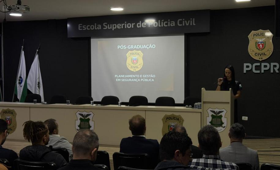 ESPC-PR abre pós-graduação em Planejamento e Gestão em Segurança Pública