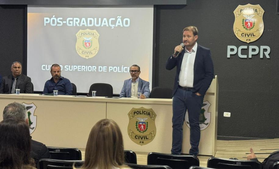ESPC-PR inicia pós-graduação para delegados com foco em gestão estratégica
