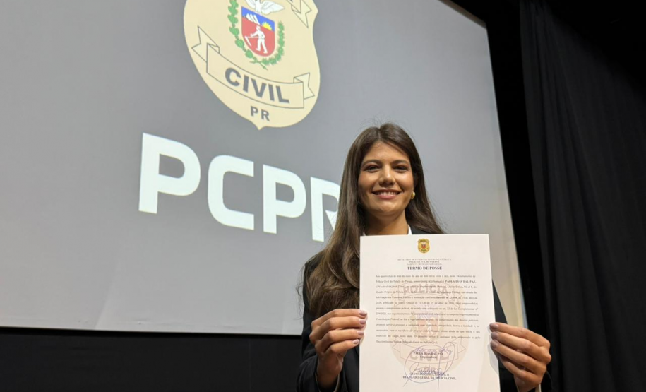 Setenta e quatro novos policiais civis tomam posse e reforçam o efetivo da PCPR