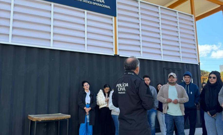 ESPC-PR recebe visita dos alunos do curso de Direito da Gran Faculdade