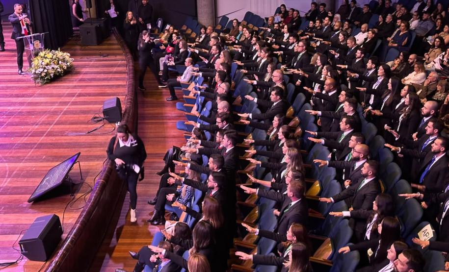 PCPR forma 90 delegados, agentes e papiloscopistas para reforçar o efetivo em todo o Paraná