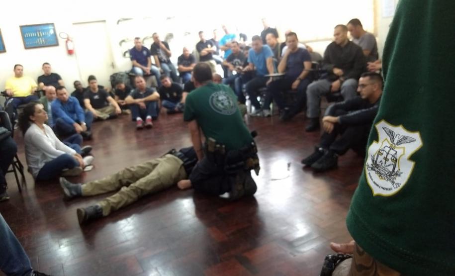 Curso de APH para seguranças do Governador e convidados