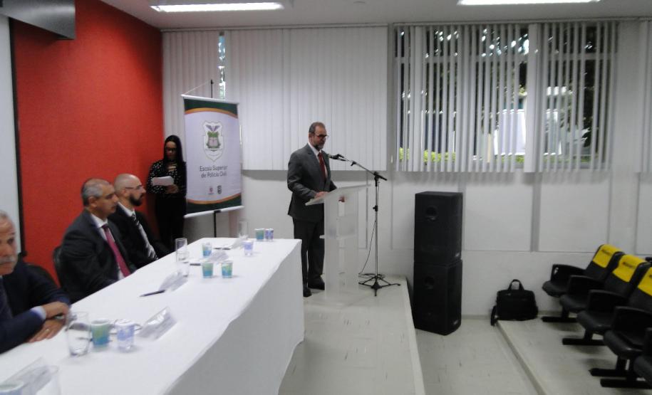 inteligencia Abertura dos Cursos do Departamento de Inteligência do Paraná