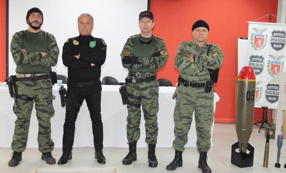 Curso de Extensão em Prática e Manipulação de Explosivos.