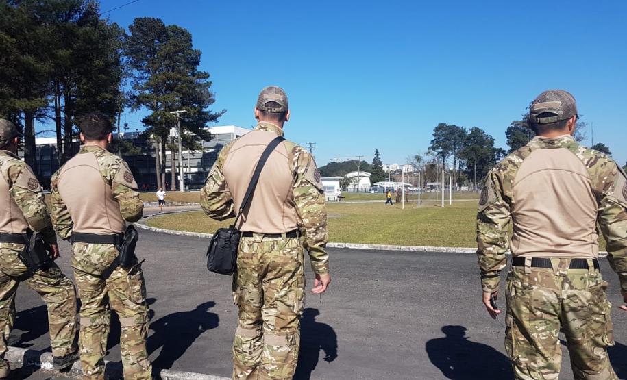 Teste de Aptidão Física para entrar no II Estágio de Operações Táticas Policiais Tigre PC/PR