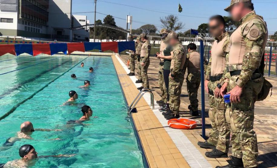 Teste de Aptidão Física para entrar no II Estágio de Operações Táticas Policiais Tigre PC/PR