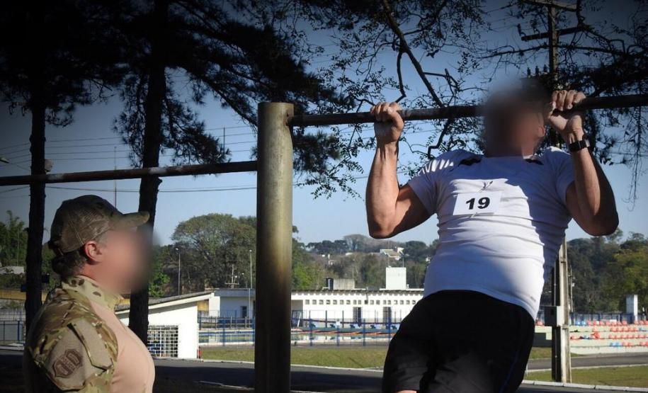Teste de Aptidão Física para entrar no II Estágio de Operações Táticas Policiais Tigre PC/PR