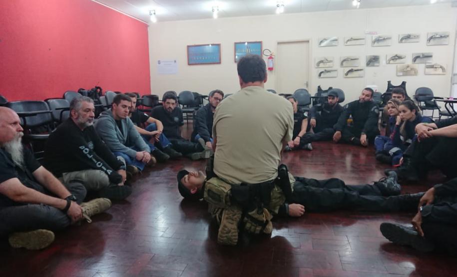 Curso de APH de combate do mês de setembro