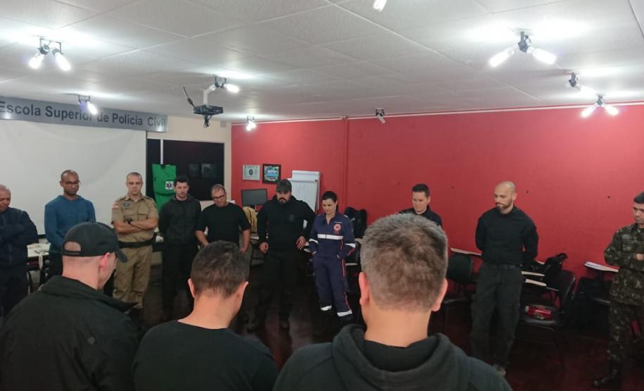 Curso de APH de combate do mês de setembro