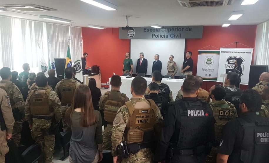 pos Abertura do curso de pós-graduação em APH Policial