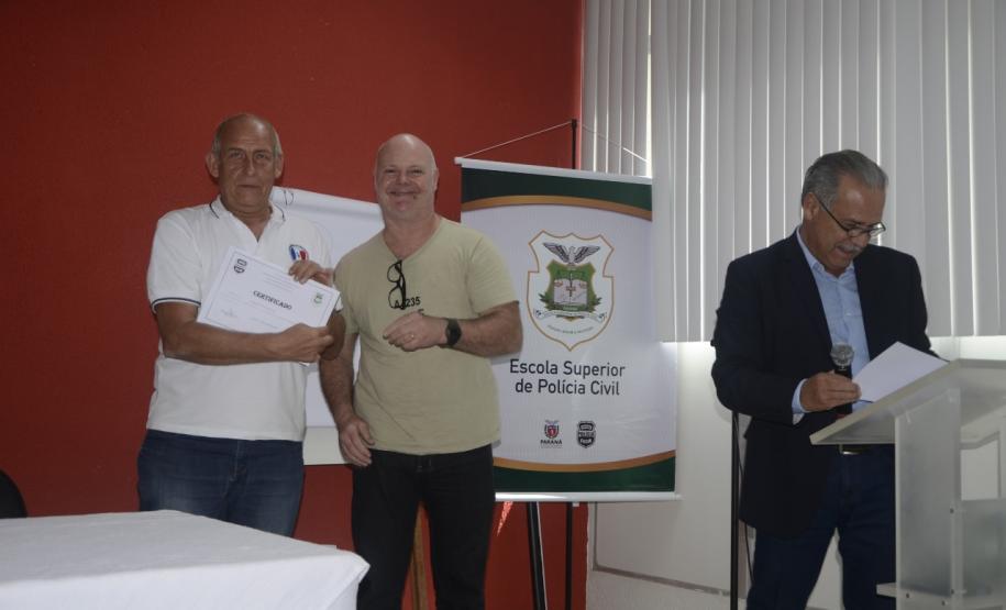 inteceptação Encerramento do curso de Interceptação telefônica