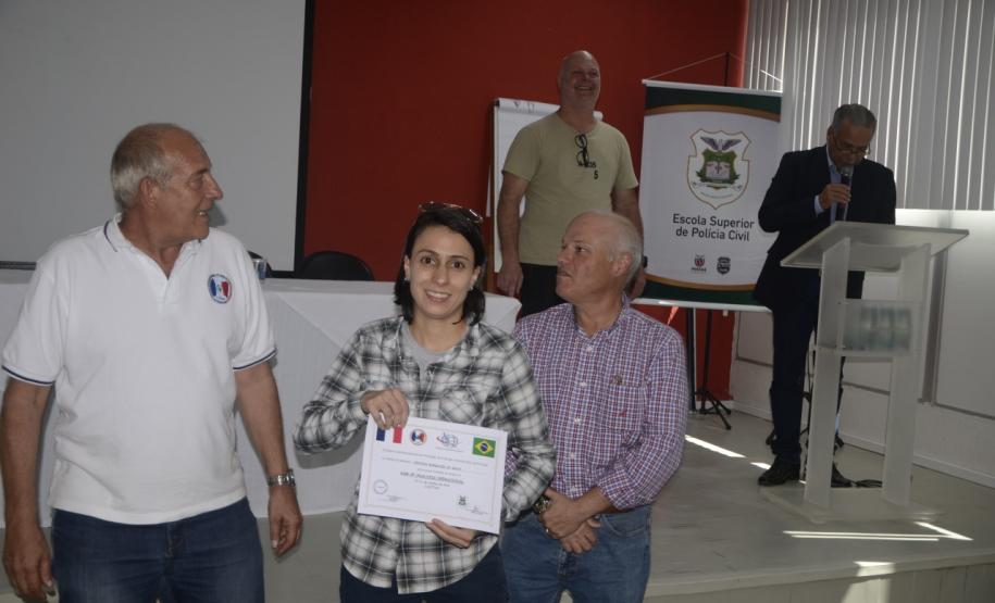 inteceptação Encerramento do curso de Interceptação telefônica