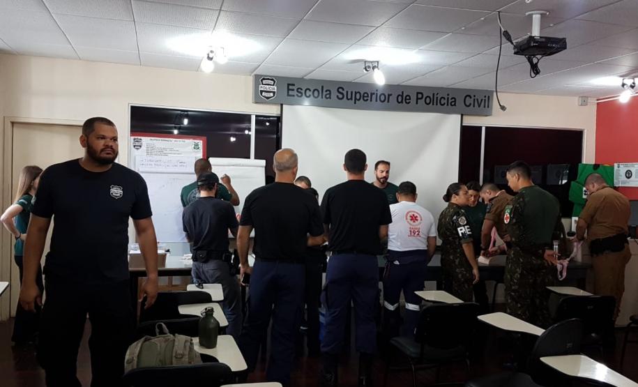 aphp fim de semana Alunos da pós-graduação treinam ministrar curso de APH em Combate - Marc 1