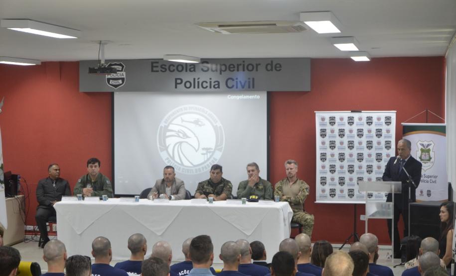 goa Abertura do I Curso de pós-graduação em Operações Aéreas