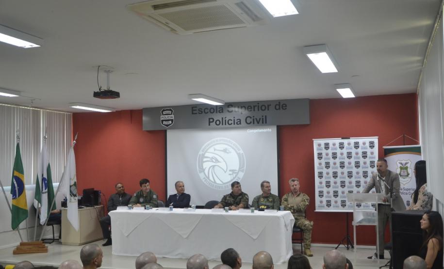 goa Abertura do I Curso de pós-graduação em Operações Aéreas