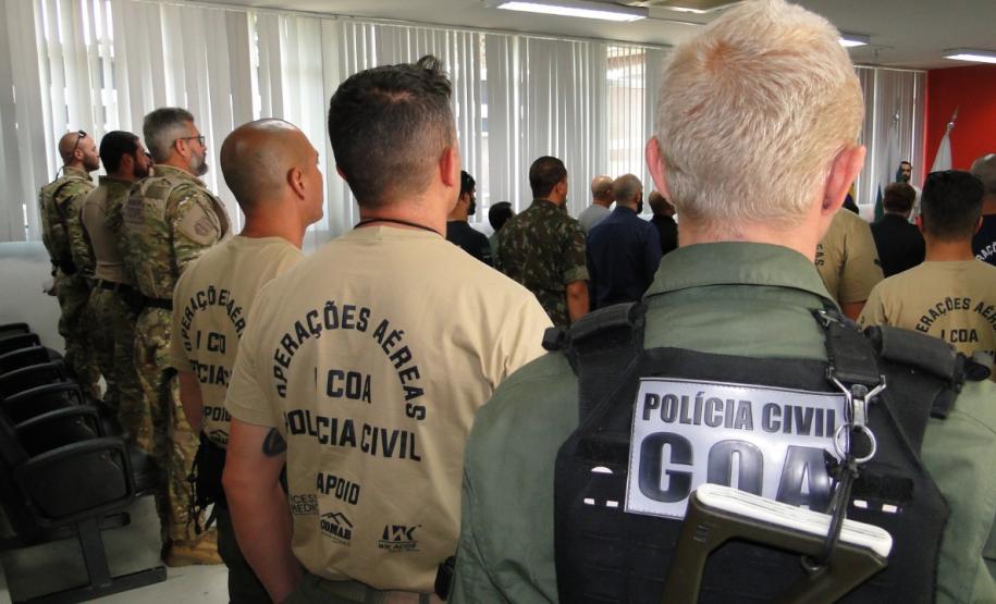 goa Abertura do I Curso de pós-graduação em Operações Aéreas