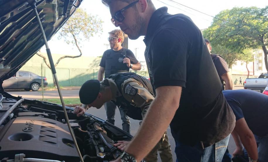 direção defensiva Subdivisão policial de Campo Mourão recebe curso de identificação veicular, direção e escolta